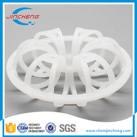PP PE CPVC Plastic Random Packing / Teller Rosette  25 - 145mm For Scrubber Column