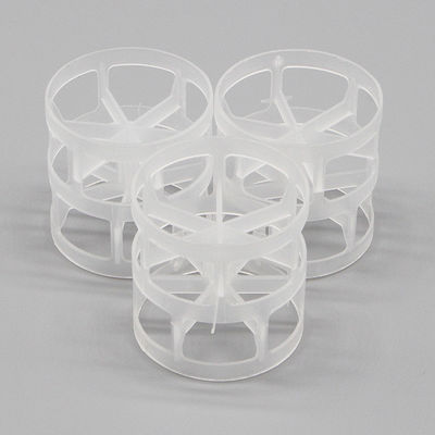 PVDF CPVC 0.91g/cm3 Random Filling Pall Rings PE PP
