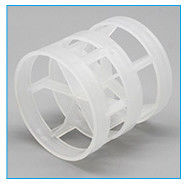 Cylindrical PP PVC PE CPVC Plastic Pall Ring Tower Packing