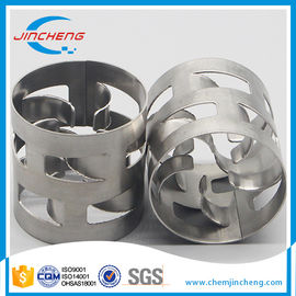 Metal Tower Packing / Stainless Steel Pall Rings 16mm 25mm 38mm 50mm Available