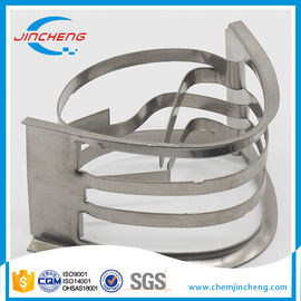Stainless Steel Random Tower Packing , Intalox Metal Tower Packing