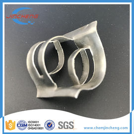 Fertilizer Industry Use Metal Random Packing , Thin Wall Inner Arc Rings 25mm 40mm