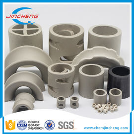 Heat Resistant Ceramic Random Packing For Dry / Absorbing / Cooling / Washing Tower