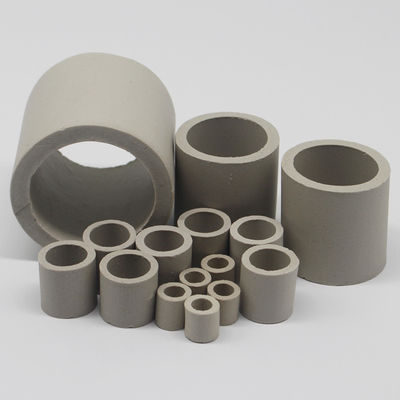 Chemical Tower Packing 8mm 50mm 100mm Ceramic Raschig Rings