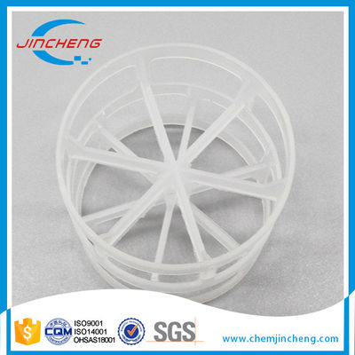 Chemical Resistant PP PVC 50mm Random Packing Pall Ring