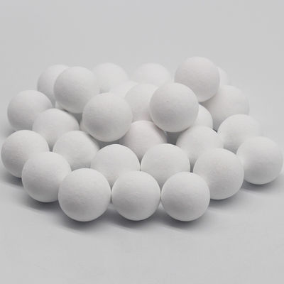 Ethylene Dryers Alkaline 99% High Alumina Ball Support Alpha 19mm