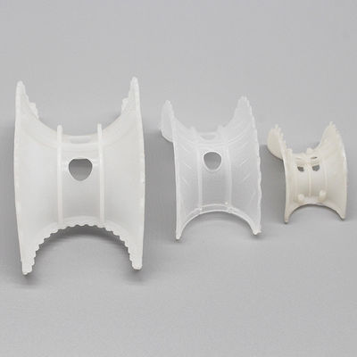 25mm Plastic Random Packing CPVC PVC PVDF Intalox Saddle Random Packing